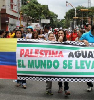 En solidaridad con la causa Palestina