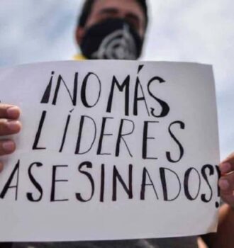 Otro líder social asesinado: el progresismo de los sepulcros