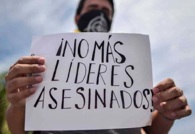 Otro líder social asesinado: el progresismo de los sepulcros